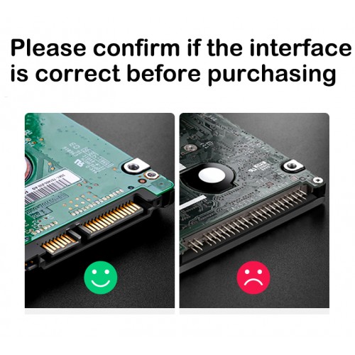 UGREEN 2.5" SATA HDD/SSD Enclosure USB 3.0 (Micro-B), 5Gbps, Tool-Free, UASP, for 7/9.5mm ?Black