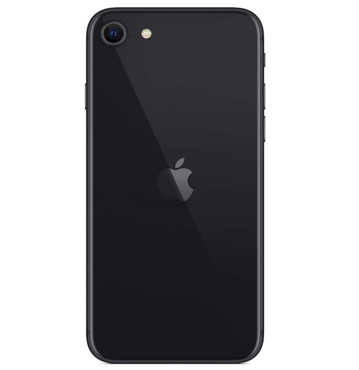 iPhone SE (2nd Gen) 2020 64GB SS+eSim Black A Grade above 90% Battery Health( Used ) - Touch ID not work