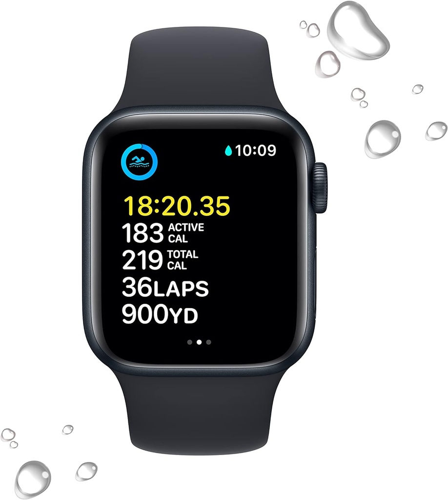 Apple Watch SE (2nd Generation) 40mm A2725 32GB Aluminum GPS + Cellular Midnight A Grade ( Refurbished )