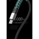 DUX DUCIS DUZZONA A4-01 3-IN-1 Data Cable Type-C to Micro+iP+Type-C 1.3Meter Black-Grey