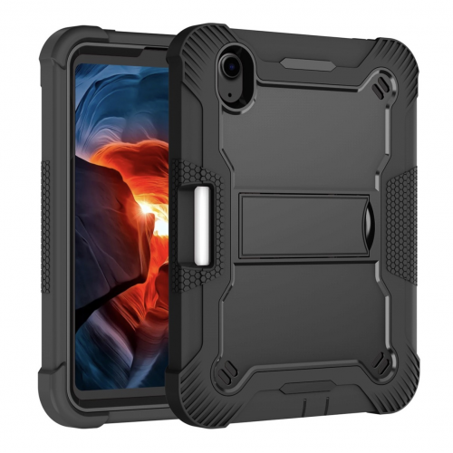 [T0420090050] [Q]Armor Tablet Case with kickstand for Lenovo 10.3inch Tab M10 Plus X606 Black