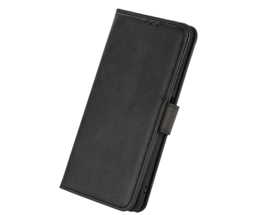 [M1230090006] ABEEL iPhone 15 Plus wallet phone case PU leather Black