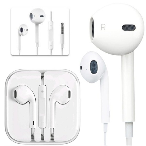 [M0010110001] Apple iPhone 6 iPhone 5 earphone,Volume control, Standard 3.5mm plug with package